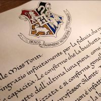 Lettera Hogwarts bacchetta